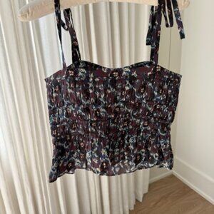 Ulla Johnson Nora Top- Cobal Size 4